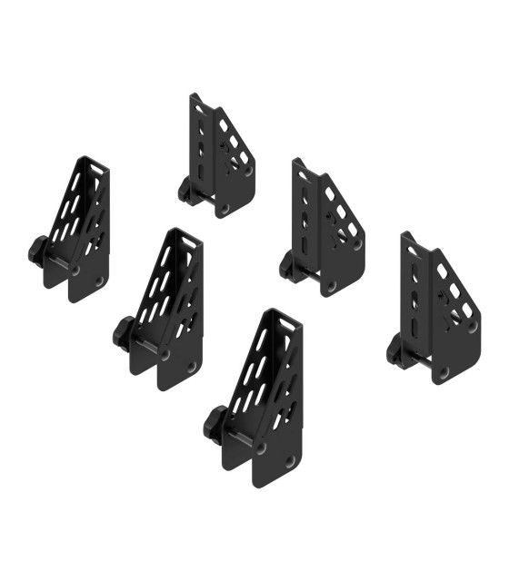 6 topes laterales 10cm para barras CRUZ Cargo Spro - 30x20